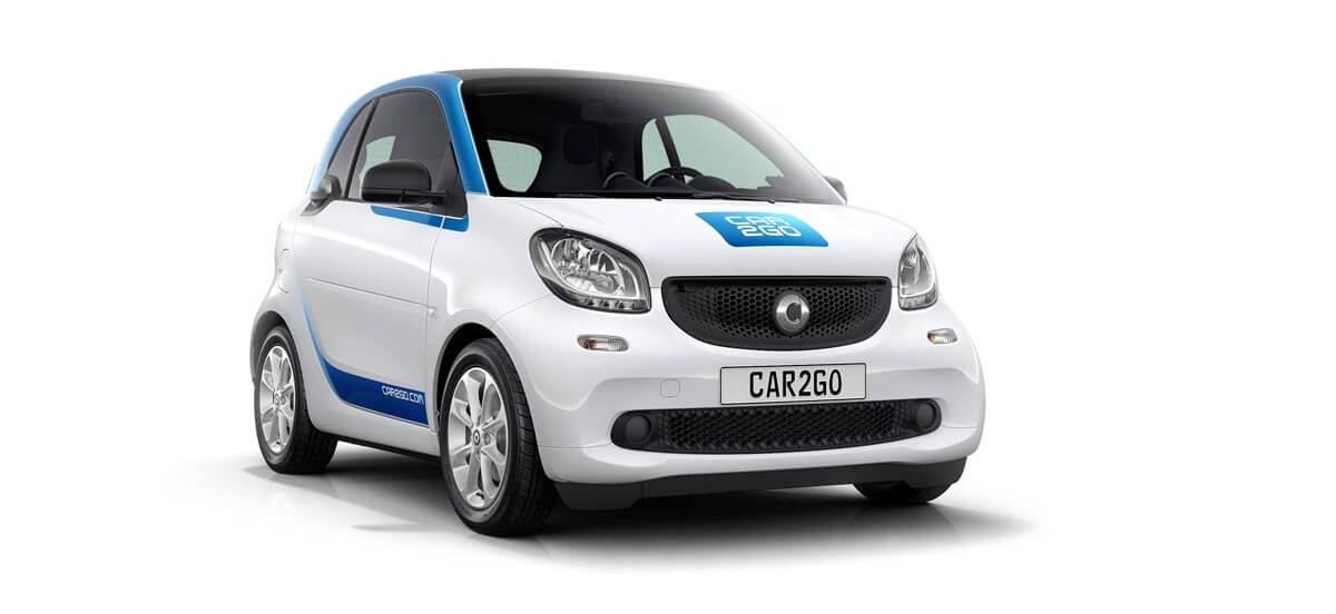 Alquilar un coche eléctrico en Madrid: car2go