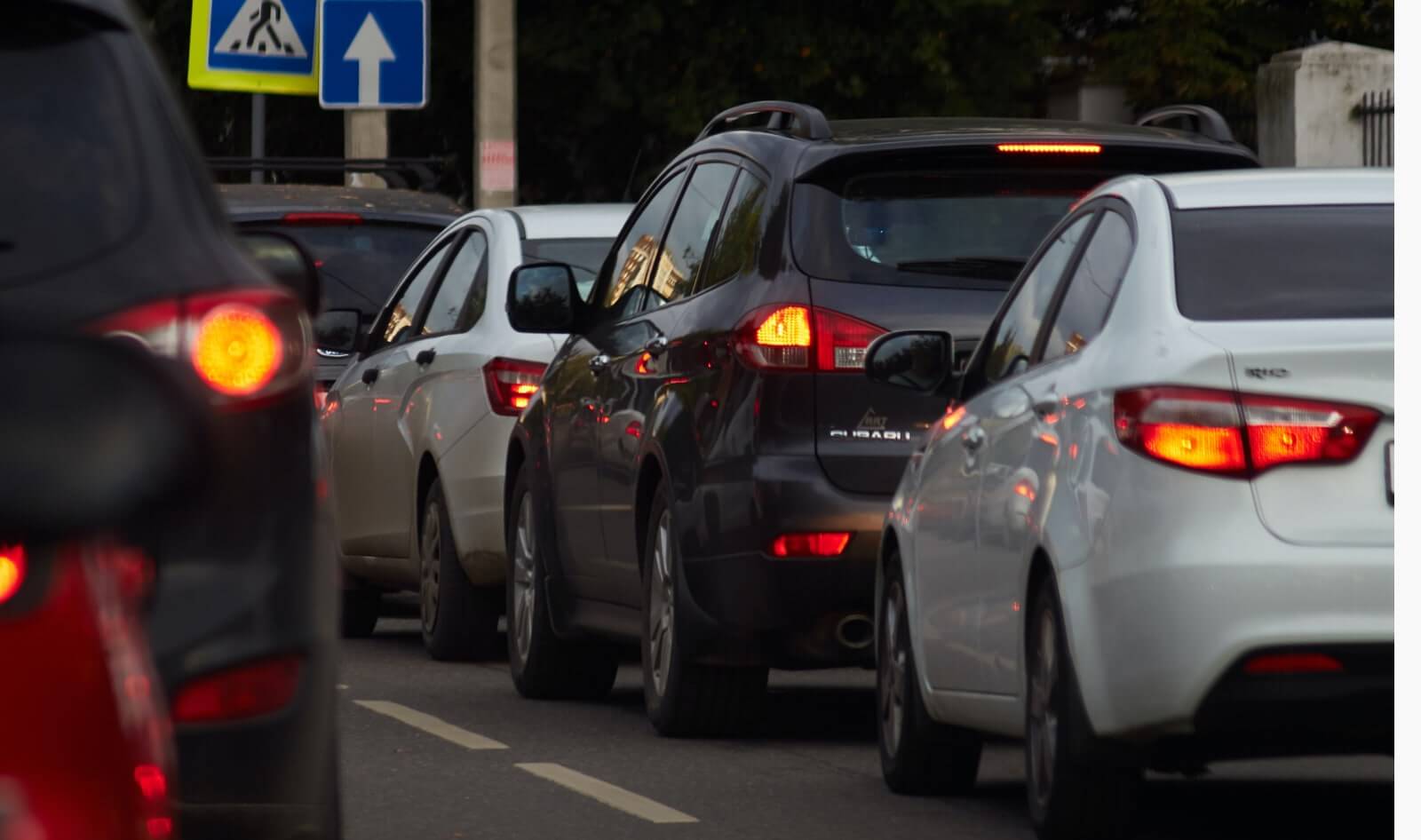 qué hacer en un atasco en la carretera 