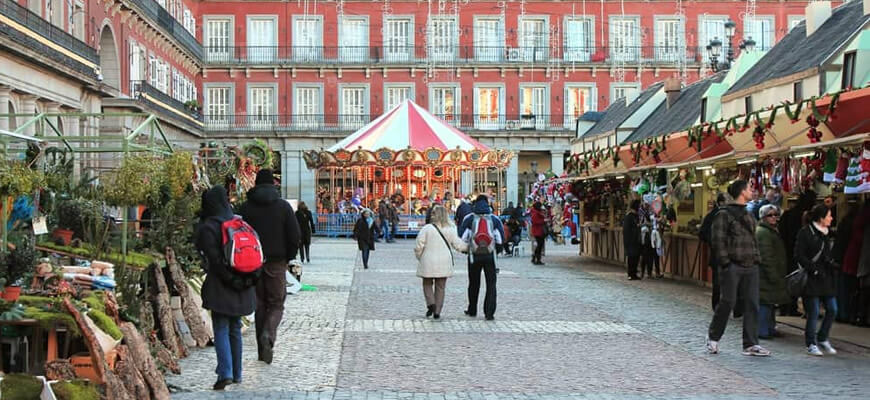 Mercados navideños de Madrid: Ubicación y horarios Mercados navideños de Madrid