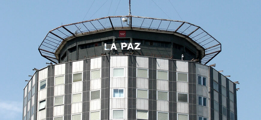 como llegar al hospital de la paz