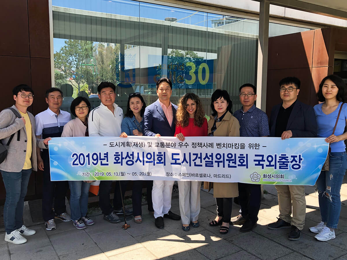 visita mayo profesionales de Corea del sur, Brasil e Inglaterra a Emesa