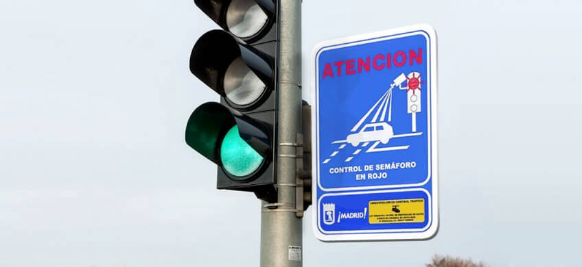 semaforos con camara madrid