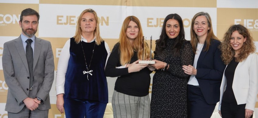 EJE&CON otorga el premio Talento Sin Género a Emesa M-30 premio talento sin genero Emesa M-30