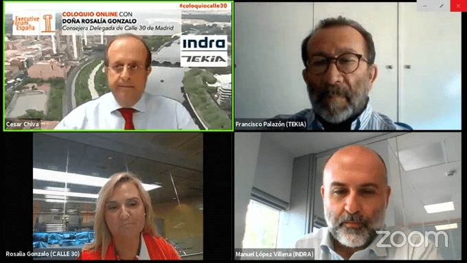 Coloquio Online Executive Forum: Calle 30, Indra y Tekia