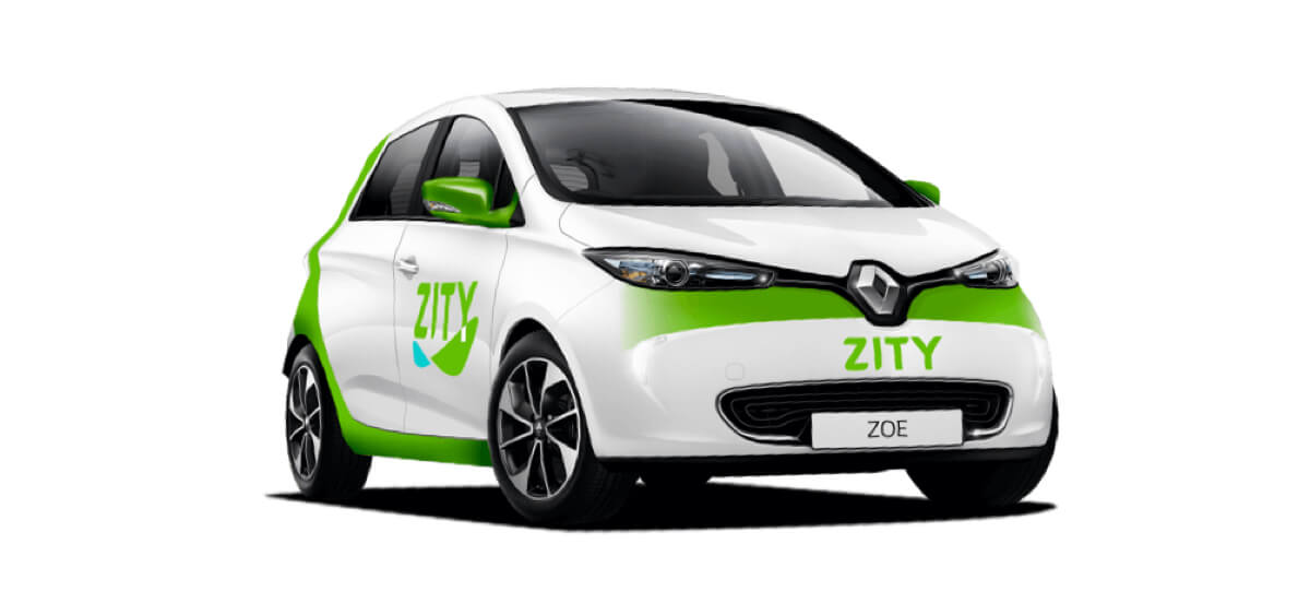 Alquilar un coche eléctrico en Madrid: Zity