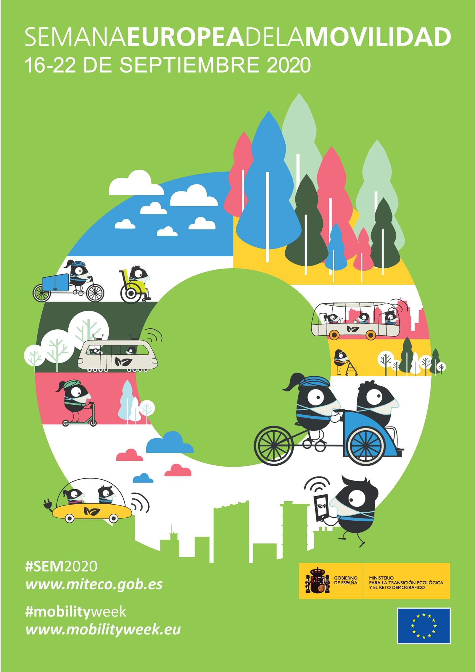 Cartel Semana de la Movilidad 2020 Cartel Semana de la Movilidad 2020