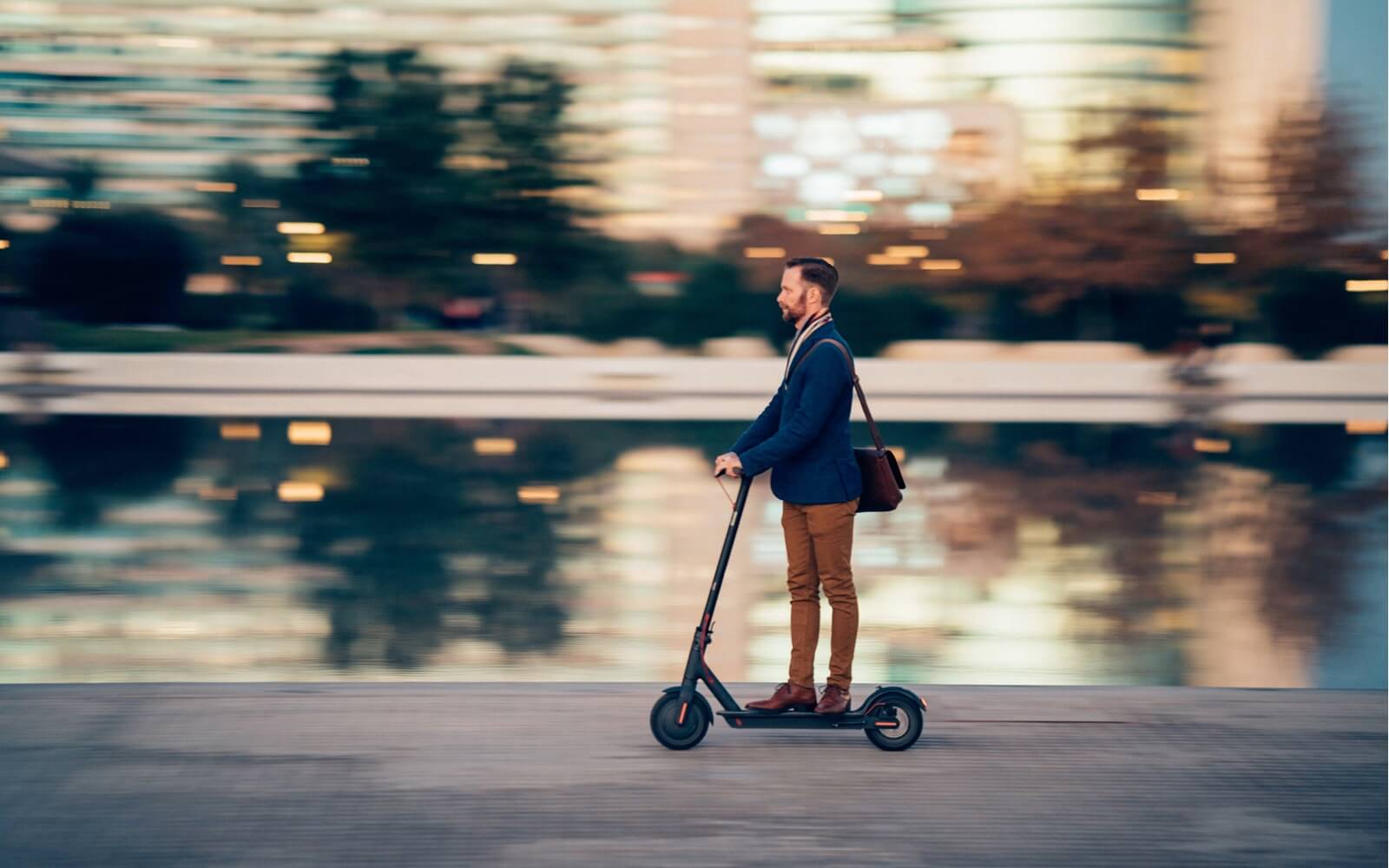 Moverse en patinetes eléctricos por Madrid