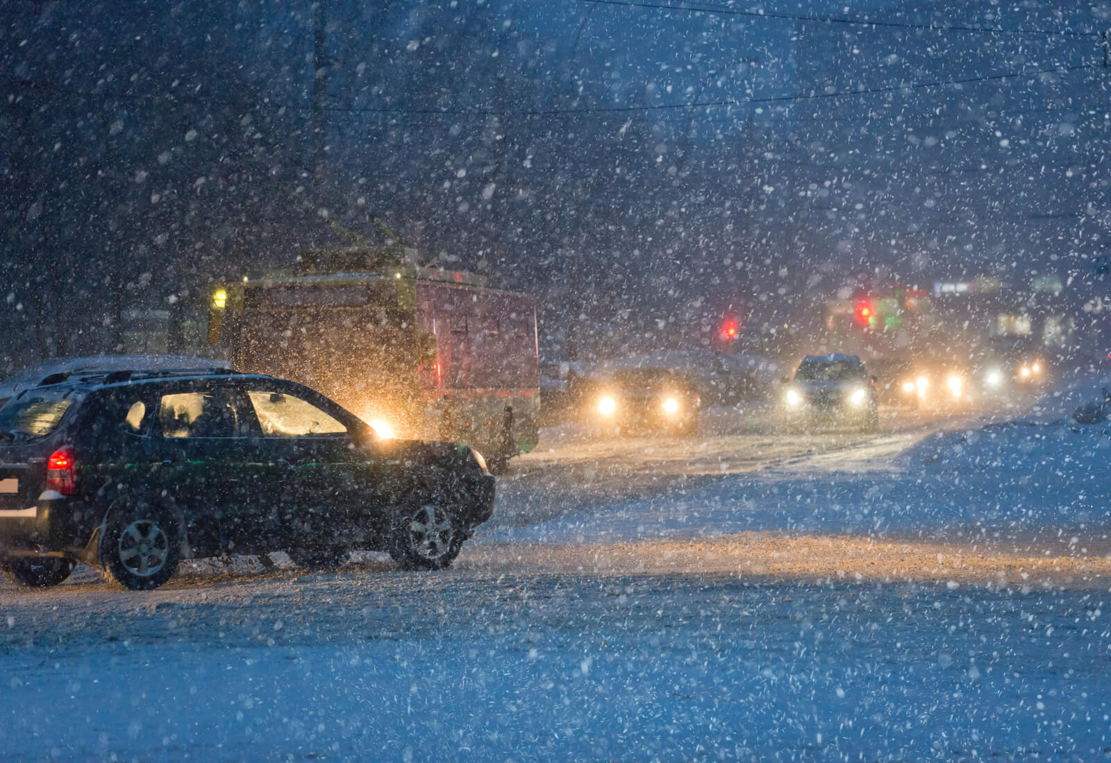 cómo debes conducir con nieve
