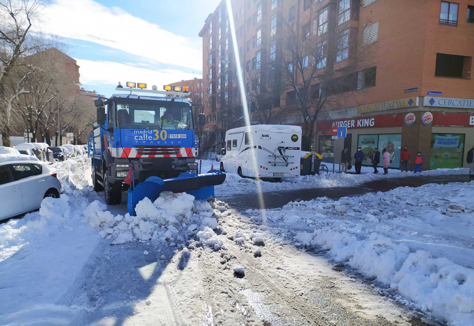 temporal de filomena en madrid