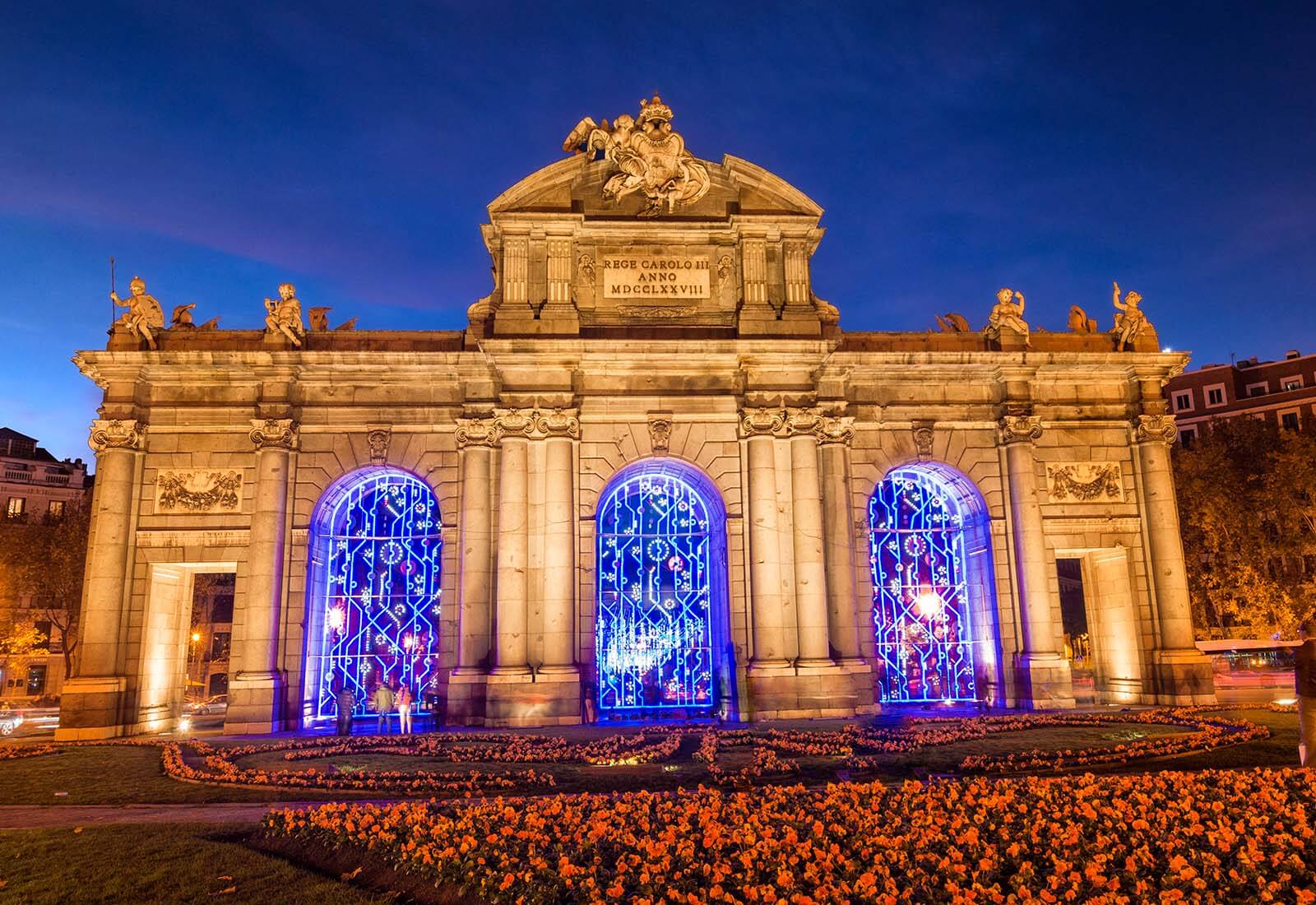 luces de Navidad en Madrid