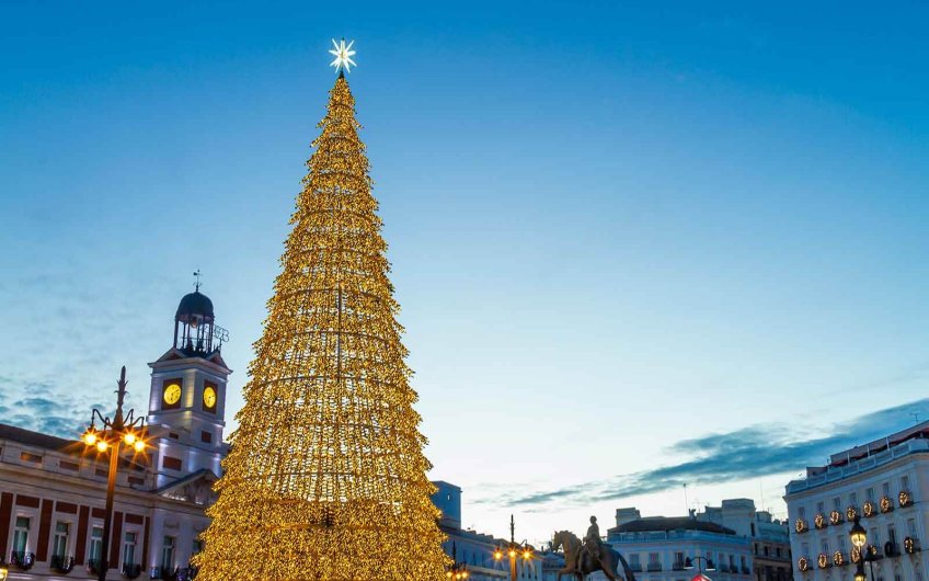 luces de Navidad en Madrid