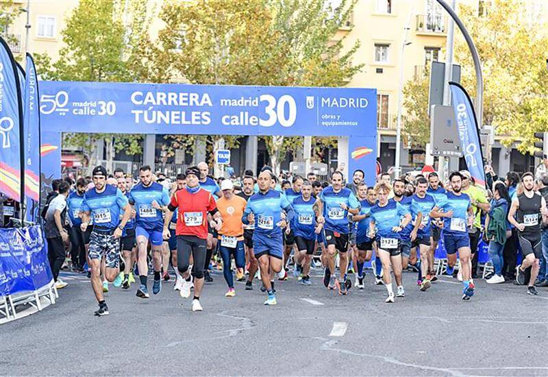 carrera túneles m30 aniversario 
