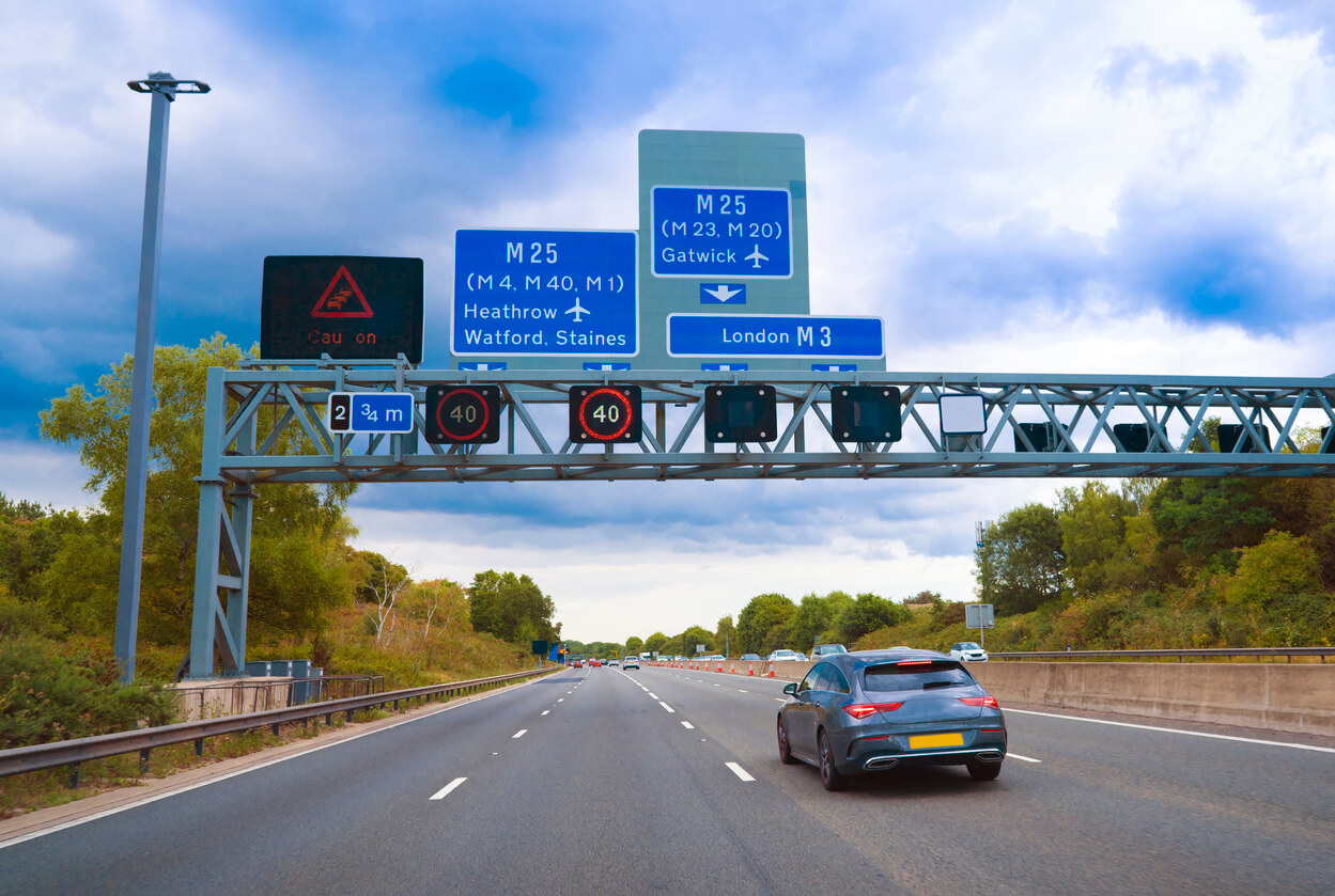 carreteras mas transitadas de europa m25 londres