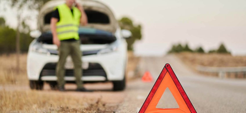 que hacer en caso de averia en carretera